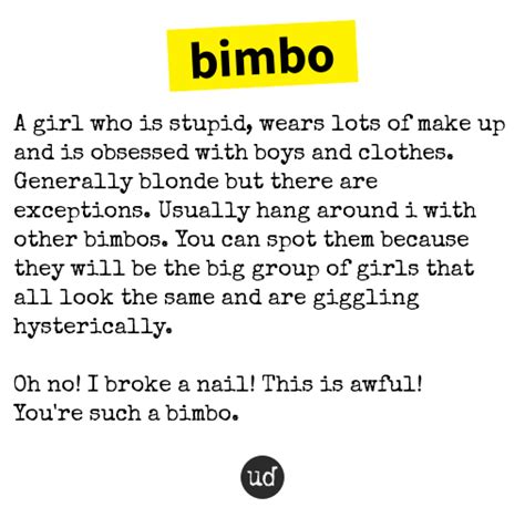 urban dictionary bimbo|Urban Dictionary: Bimbo.